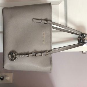 Grey Michael Kors Tote purse
